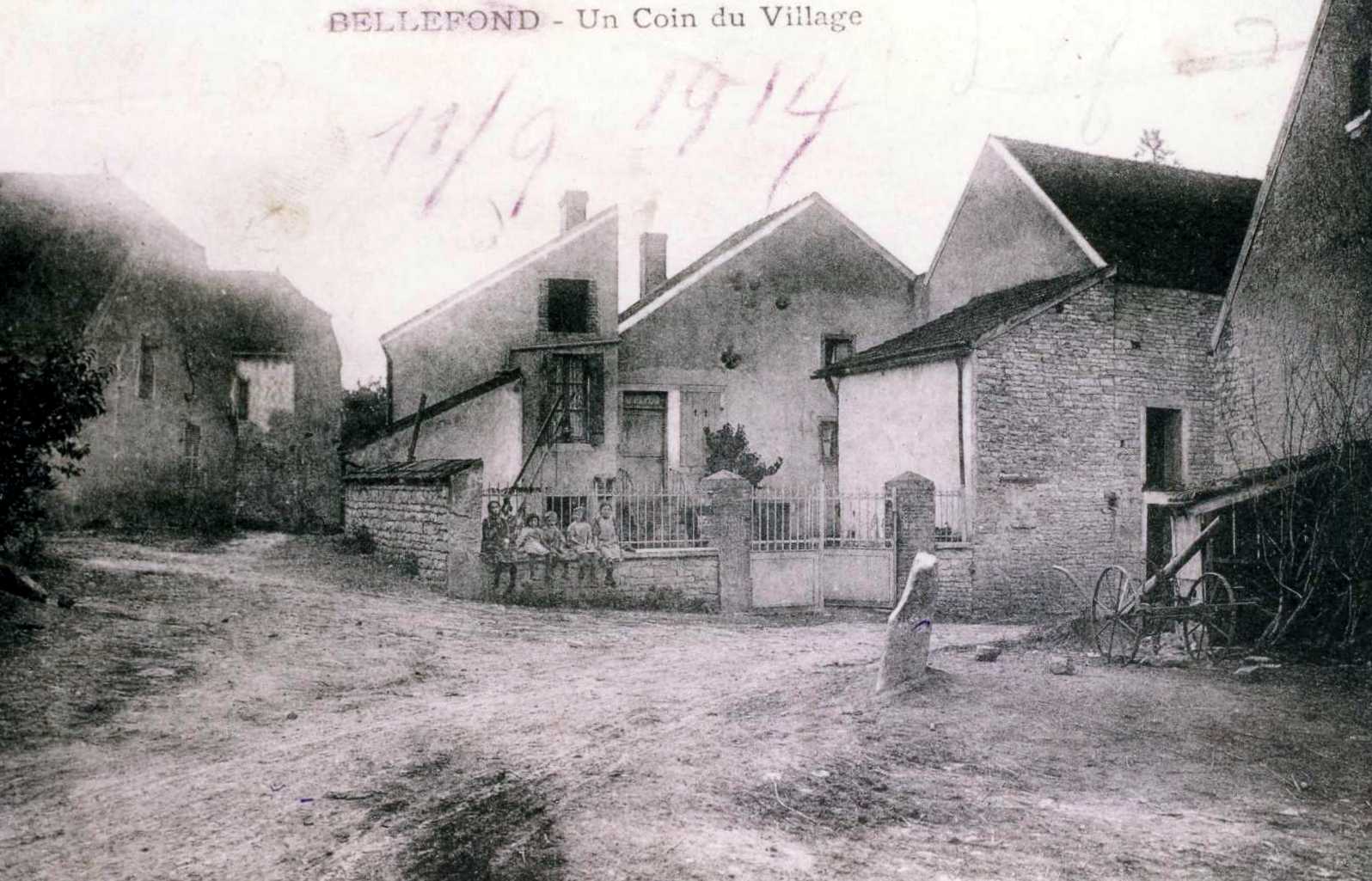Bellefond un coin du village